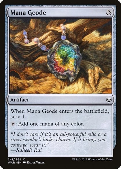 Mana Geode, War of the Spark 241