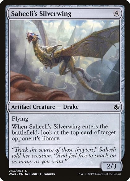 Saheeli's Silverwing, War of the Spark 243