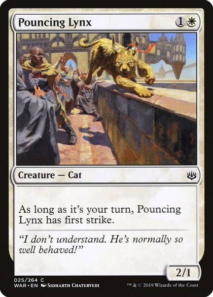 Pouncing Lynx, War of the Spark 25