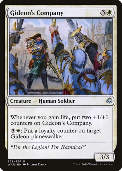 Gideon's Company, War of the Spark 268