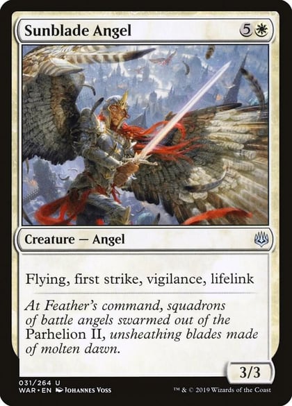 Sunblade Angel, War of the Spark 31