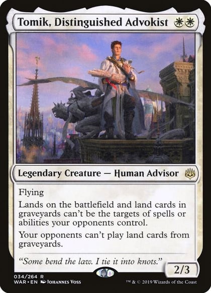Tomik, Distinguished Advokist, War of the Spark 34
