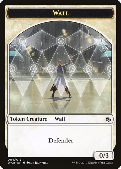 Wall Token, War of the Spark 4
