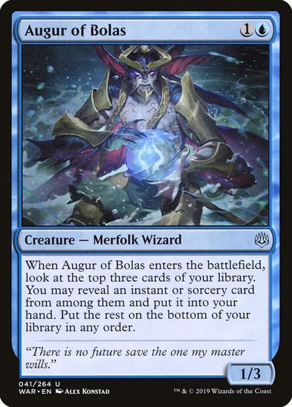 Augur of Bolas, War of the Spark 41