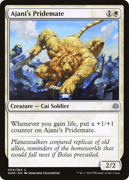 Ajani's Pridemate, War of the Spark 4