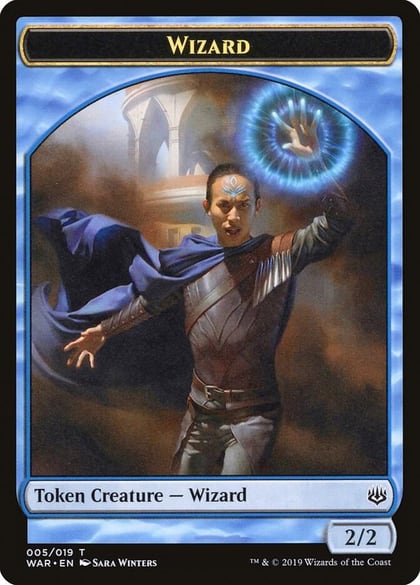 Wizard Token, War of the Spark 5