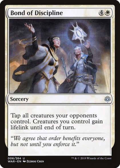 Bond of Discipline, War of the Spark 6