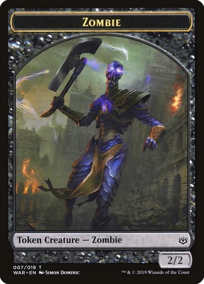 Zombie Token, War of the Spark 7
