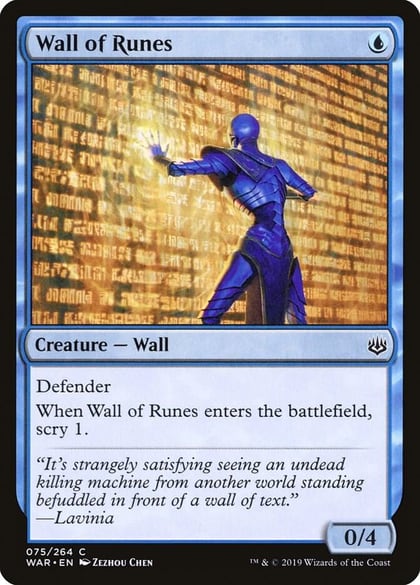 Wall of Runes, War of the Spark 75