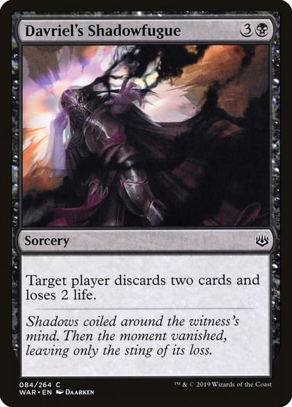 Davriel's Shadowfugue, War of the Spark 84