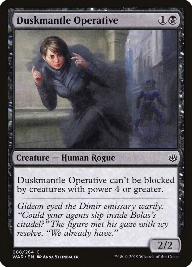 Duskmantle Operative, War of the Spark 88
