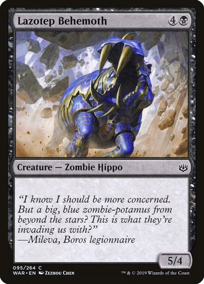 Lazotep Behemoth, War of the Spark 95