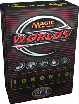 World Championship Deck: 2001 Toronto - Tom van de Logt, World Champion, World Championship Decks P158294