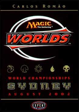 World Championship Deck: 2002 Sydney - Carlos Romao, World Champion, World Championship Decks P158300