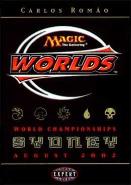 World Championship Deck: 2002 Sydney - Carlos Romao, World Champion, World Championship Decks P158300