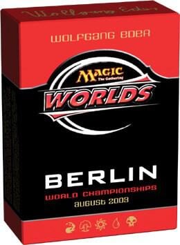 World Championship Deck: 2003 Berlin - Wolfgang Eder, Quarterfinalist, World Championship Decks P158308