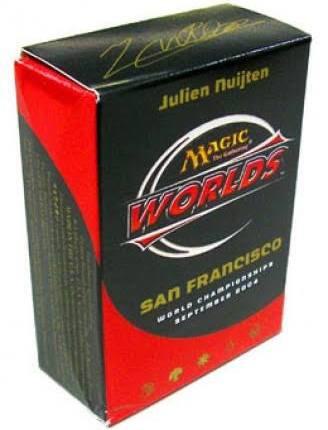 World Championship Deck: 2004 San Francisco - Julien Nuijten, World Champion, World Championship Decks P158310