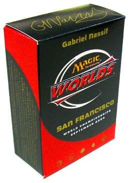 World Championship Deck: 2004 San Francisco - Gabriel Nassif, Quarterfinalist, World Championship Decks P158313