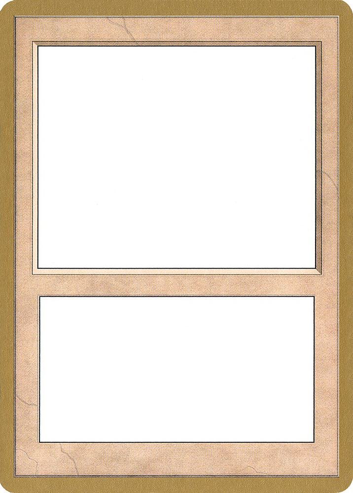 1996 World Championship Blank Card, World Championship Decks P158471