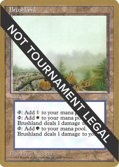 Brushland - 1996 Bertrand Lestree (ICE), World Championship Decks #158472