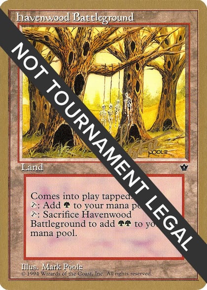 Havenwood Battleground - 1996 Bertrand Lestree (FEM), World Championship Decks #158489