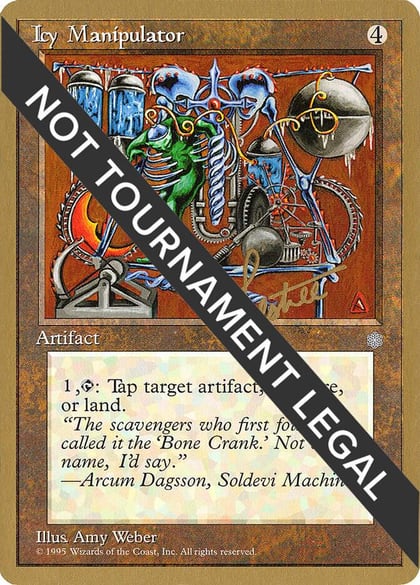 Icy Manipulator - 1996 Bertrand Lestree (ICE), World Championship Decks #158490