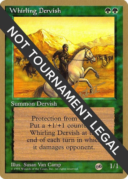 Whirling Dervish - 1996 Bertrand Lestree (4ED) (SB), World Championship Decks #158510