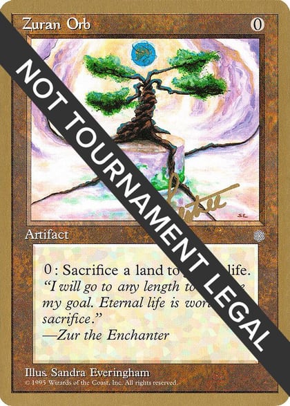 Zuran Orb - 1996 Bertrand Lestree (ICE), World Championship Decks #158513