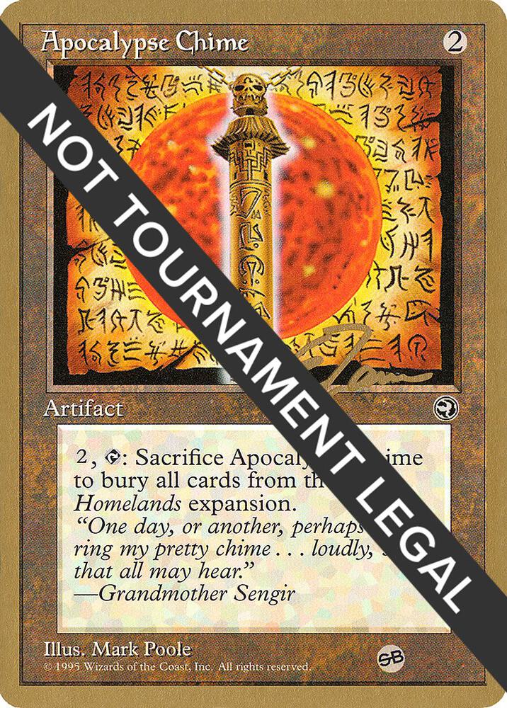 Apocalypse Chime - 1996 Eric Tam (HML) (SB), World Championship Decks #158516