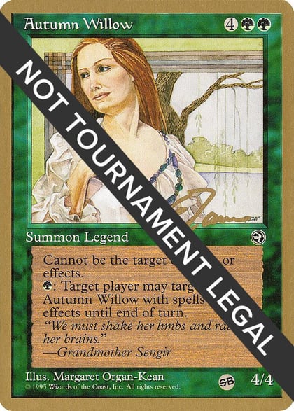 Autumn Willow - 1996 Eric Tam (HML) (SB), World Championship Decks #158517