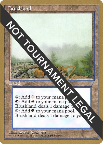 Brushland - 1996 Eric Tam (ICE), World Championship Decks #158522