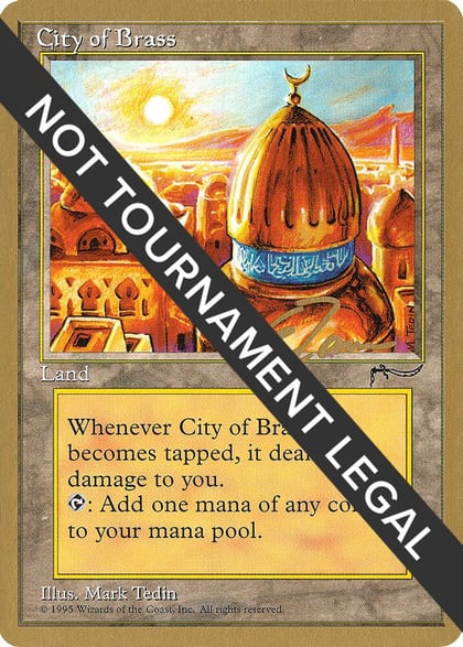 City of Brass - 1996 Eric Tam (ARN), World Championship Decks #158524