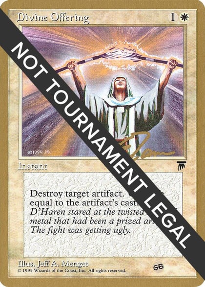Divine Offering - 1996 Eric Tam (LEG) (SB), World Championship Decks #158527