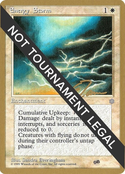 Energy Storm - 1996 Eric Tam (ICE) (SB), World Championship Decks #158531