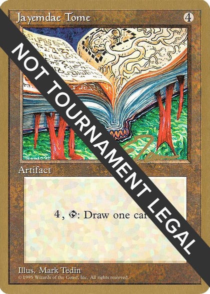 Jayemdae Tome - 1996 Eric Tam (4ED), World Championship Decks #158542