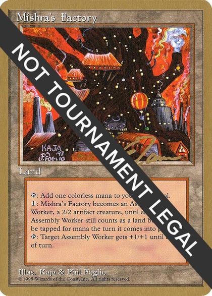 Mishra's Factory - 1996 Eric Tam (4ED), World Championship Decks #158549