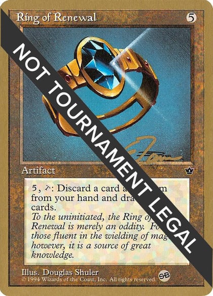Ring of Renewal - 1996 Eric Tam (FEM) (SB), World Championship Decks #158564