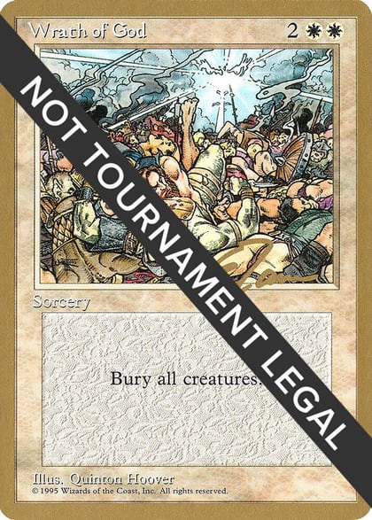 Wrath of God - 1996 Eric Tam (4ED), World Championship Decks #158571