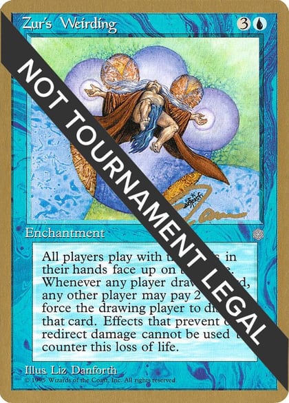 Zur's Weirding - 1996 Eric Tam (ICE), World Championship Decks #158573