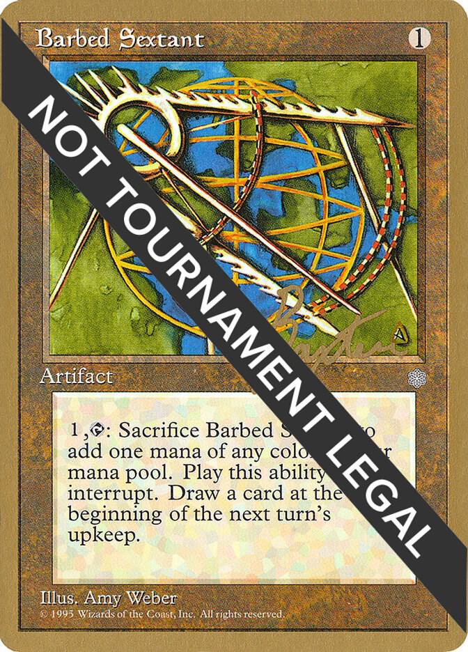 Barbed Sextant - 1996 George Baxter (ICE), World Championship Decks #158591