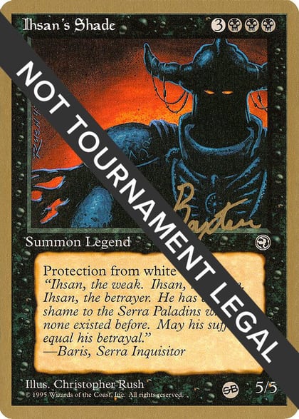Ihsan's Shade - 1996 George Baxter (HML) (SB), World Championship Decks #158612