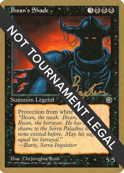 Ihsan's Shade - 1996 George Baxter (HML), World Championship Decks #158613