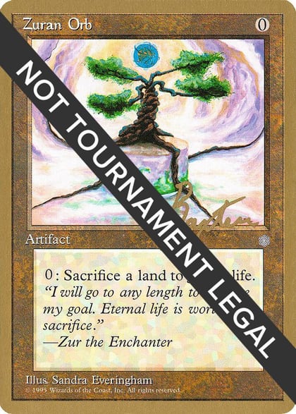 Zuran Orb - 1996 George Baxter (ICE), World Championship Decks #158644