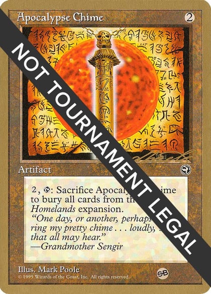 Apocalypse Chime - 1996 Leon Lindback (HML) (SB), World Championship Decks #158645