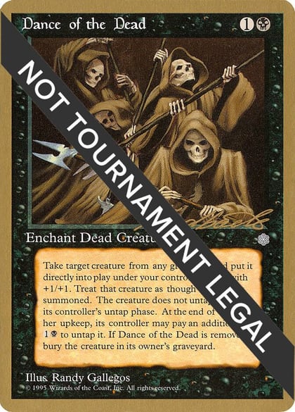 Dance of the Dead - 1996 Leon Lindback (ICE), World Championship Decks #158648