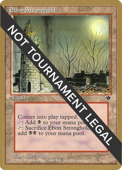 Ebon Stronghold - 1996 Leon Lindback (FEM), World Championship Decks #158652