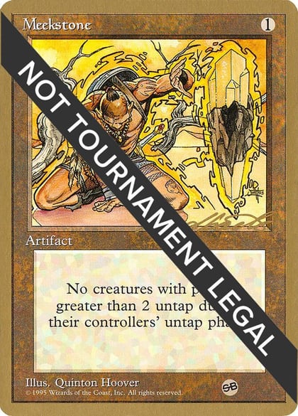 Meekstone - 1996 Leon Lindback (4ED) (SB), World Championship Decks #158667