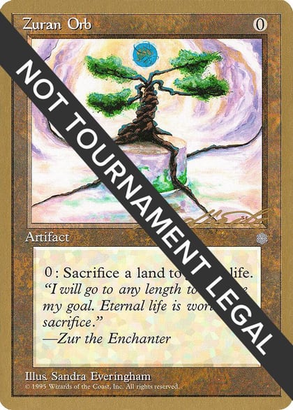 Zuran Orb - 1996 Leon Lindback (ICE), World Championship Decks #158691