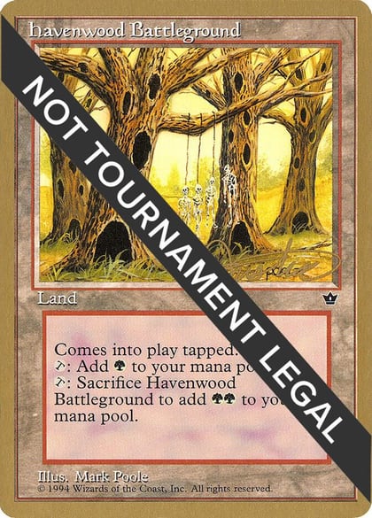 Havenwood Battleground - 1996 Mark Justice (FEM), World Championship Decks #159155