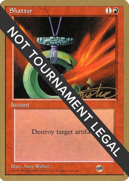 Shatter - 1996 Mark Justice (4ED) (SB), World Championship Decks #159176